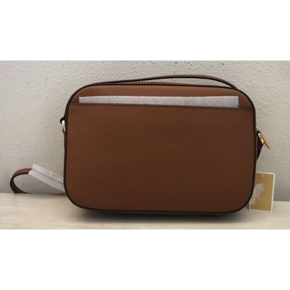 Michael Kors Jet Set 35S1GTTC7L Large Brown Saffiano Leather Crossbody Bag - Picture 2 of 16